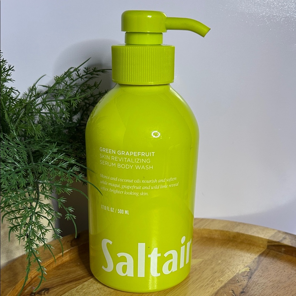 Saltair Green Grapefruit Skin Revitalizing serum Body Wash 17 FL OZ